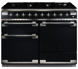 RANGEMASTER  Elise 110 Dual Fuel Range Cooker - Slate & Aluminium